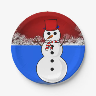 Prato De Papel Placas de papel Natal