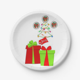Prato De Papel Placas de papel Natal