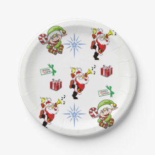 Prato De Papel Placas de papel Natal
