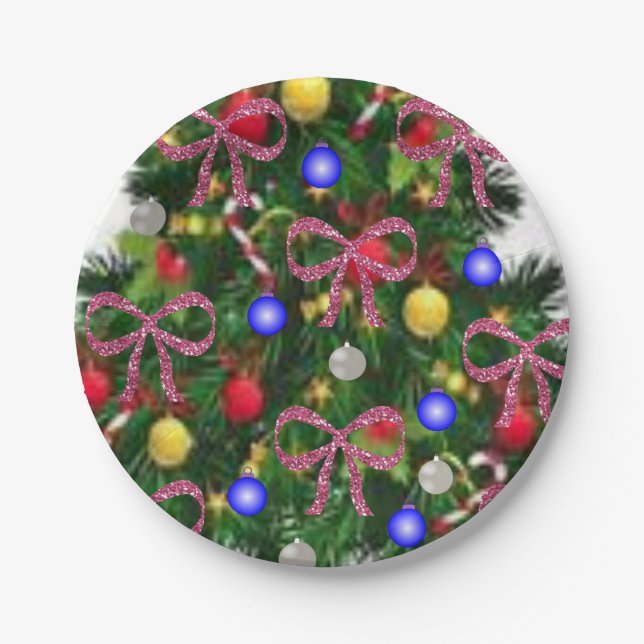 Prato De Papel Placas de papel Natal (Frente)