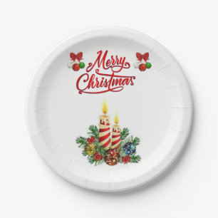 Prato De Papel Placas de papel Natal