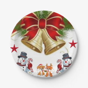 Prato De Papel Placas de papel Natal