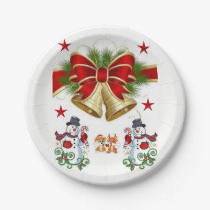 Prato De Papel Placas de papel Natal