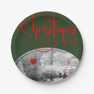 Prato De Papel Placas de papel Natal