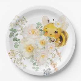 Prato De Papel Placas De Papel Para Abelhas Florais