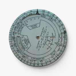 Prato De Papel Placas de papel para computador de navegação aérea