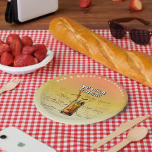 Placas de papel para coquetel Sundowner Tequila