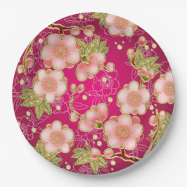 Prato De Papel Placas de papel para design japonês