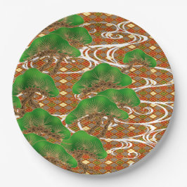 Prato De Papel Placas de papel para design japonês