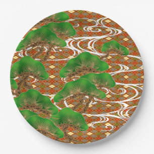 Prato De Papel Placas de papel para design japonês