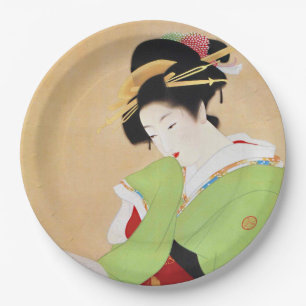 Prato De Papel Placas de papel para design japonês