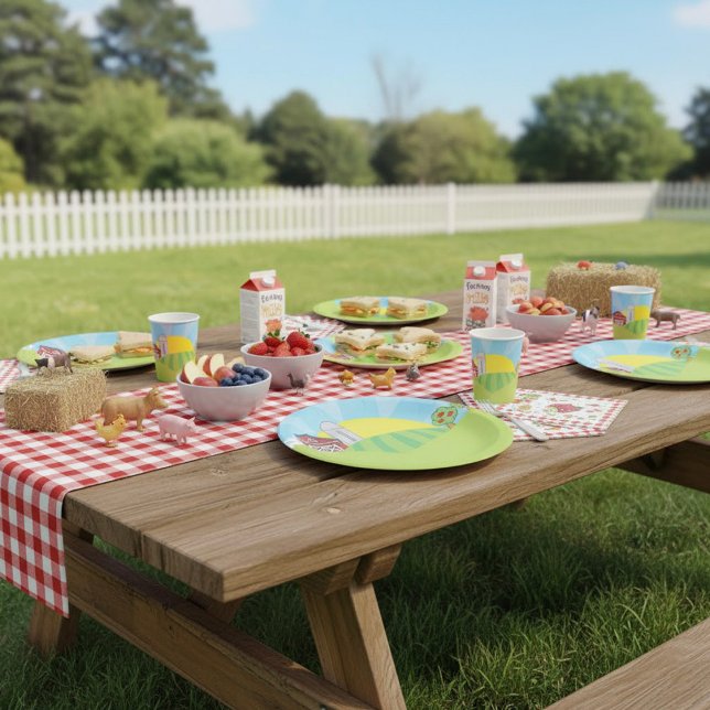 Prato De Papel Placas de papel para Fazenda do país (Criador carregado)