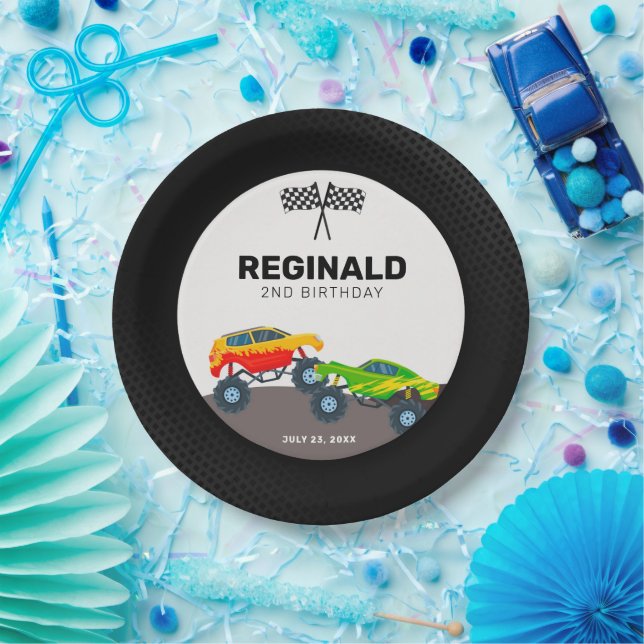 Prato De Papel Placas de papel para Festa de aniversário de camin (Festa)