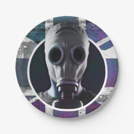 Prato De Papel Placas de papel para máscara de gás