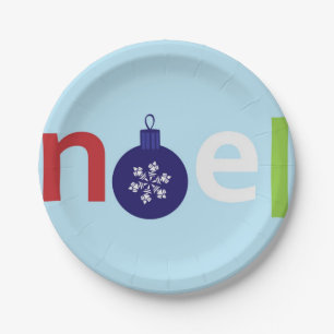 Prato De Papel Placas de papel para Noel