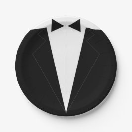 Prato De Papel Placas de papel para padrinhos de casamento