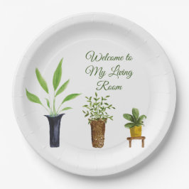 Prato De Papel Placas de papel para Sala de Vida