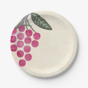 Prato De Papel Placas de papel para Uvas de Vinha