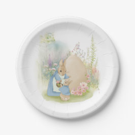 Prato De Papel Placas de papel Páscoa Peter Rabbit
