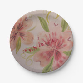 Prato De Papel Placas De Papel Pequeno Designer Em Pinks