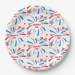 Prato De Papel Placas de papel personalizadas de 9"