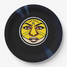 Prato De Papel Placas de papel personalizadas para Design