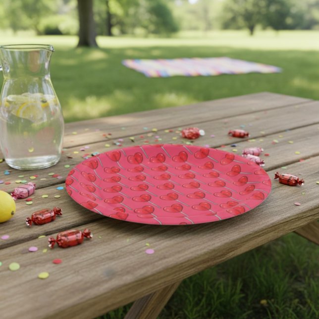 Prato De Papel Placas de papel pirulito (Criador carregado)