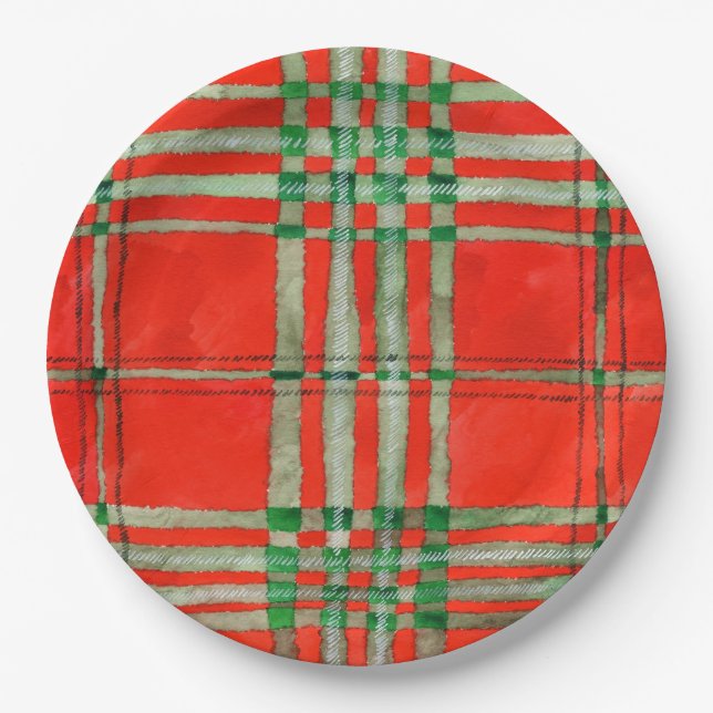 Prato De Papel Placas de papel redondas de 9", com um TAR de SCOT (Frente)