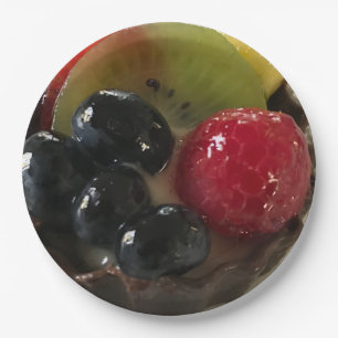 Prato De Papel Placas de papel redondas de 9 pol.