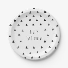 Prato De Papel Placas de papel selvagens de um partido da