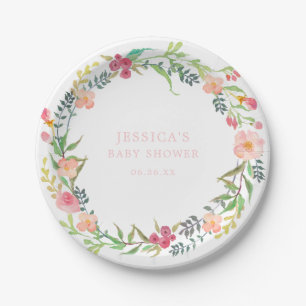 Prato De Papel Placas de Papel Verde Russo