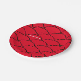 Prato De Papel Placas De Papel Xu Zheng Da rua