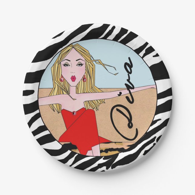 Prato De Papel Placas de Partes DiIVA (Frente)