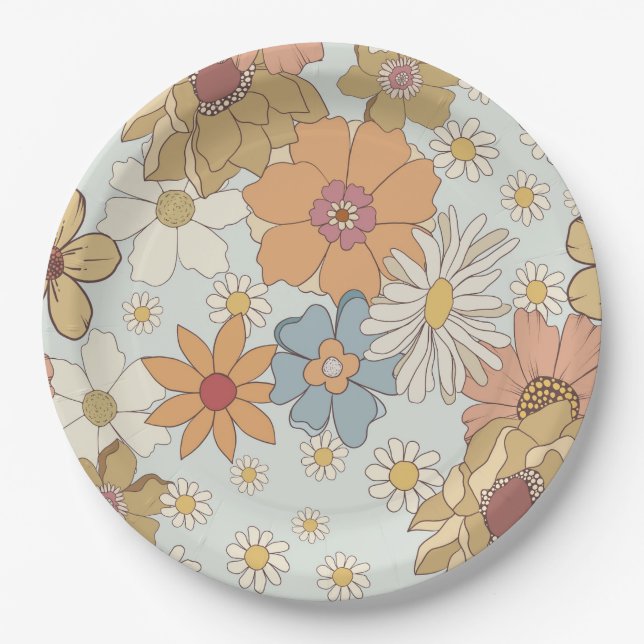 Prato De Papel Placas de Partes Retroativas do Chá de fraldas Gro (Frente)