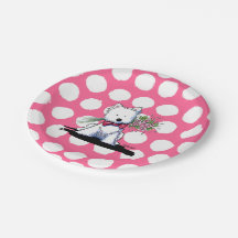 Placas do Namorados KiniArt Westie Terrier