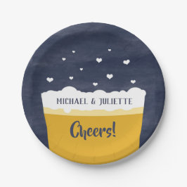 Prato De Papel Placas do partido da cerveja - provando da