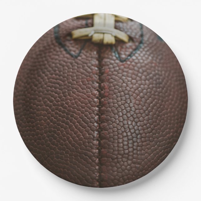 Prato De Papel Placas do Partido do Futebol (Frente)