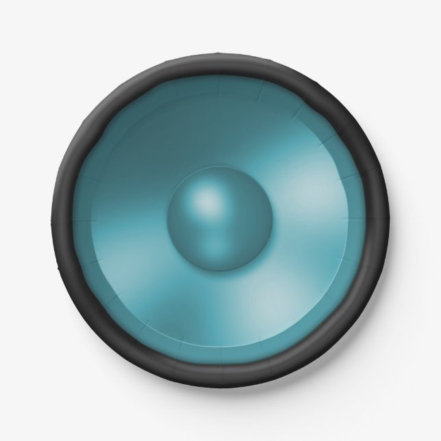 Prato De Papel Placas musicais (Frente)