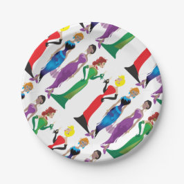 Prato De Papel Placas Noturnas Para Mulheres