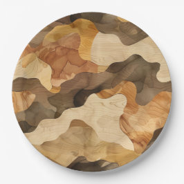 Prato De Papel Placas personalizadas de 9"