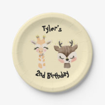 Placas Personalizadas do Partido Safari