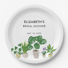 Prato De Papel Plantas Chás de panela Verde Personalizadas