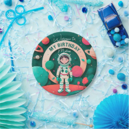 Prato De Papel Plato cumpleaños personalizado