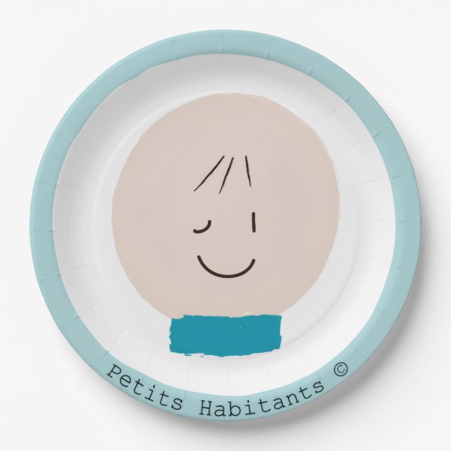 Prato De Papel Plato de cartón (Frente)