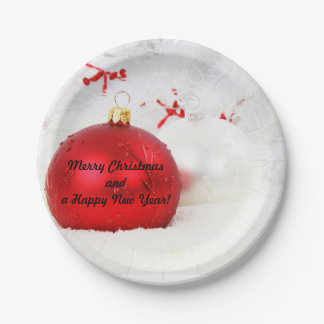 Prato De Papel Plato de Navidad