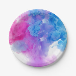 Prato De Papel Plumas de Tinta