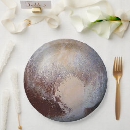 Prato De Papel Pluto paperplate from the Cosmic Party Collection