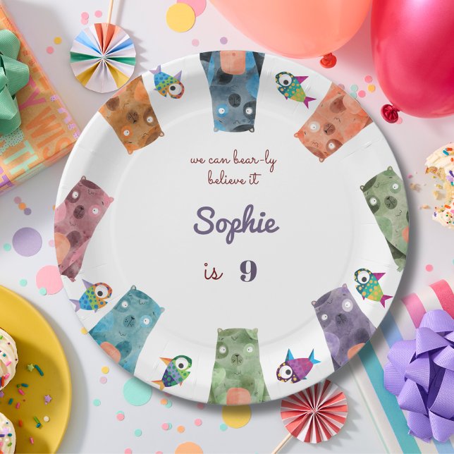 Prato De Papel podemos acreditar no aniversário engraçado (Criador carregado)