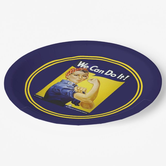 Prato De Papel Podemos Fazer Isso! (Inclinado)