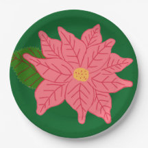 Poinsétia de Natal rosa